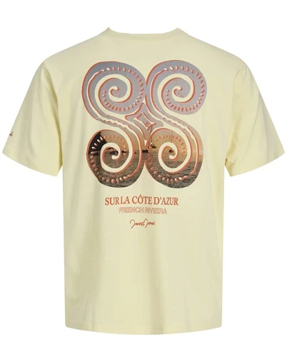 Jack & Jones Junior - JORHyeres Back Element T-Shirt - Pastel Yellow
